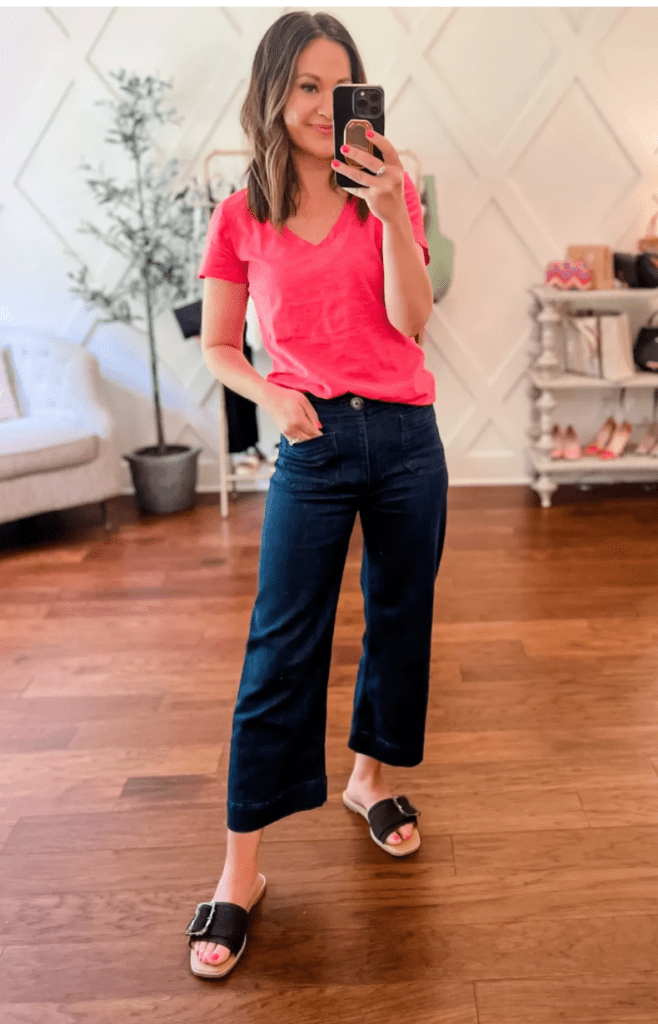 CROPPED JEANS FOR WOMEN OVER 40