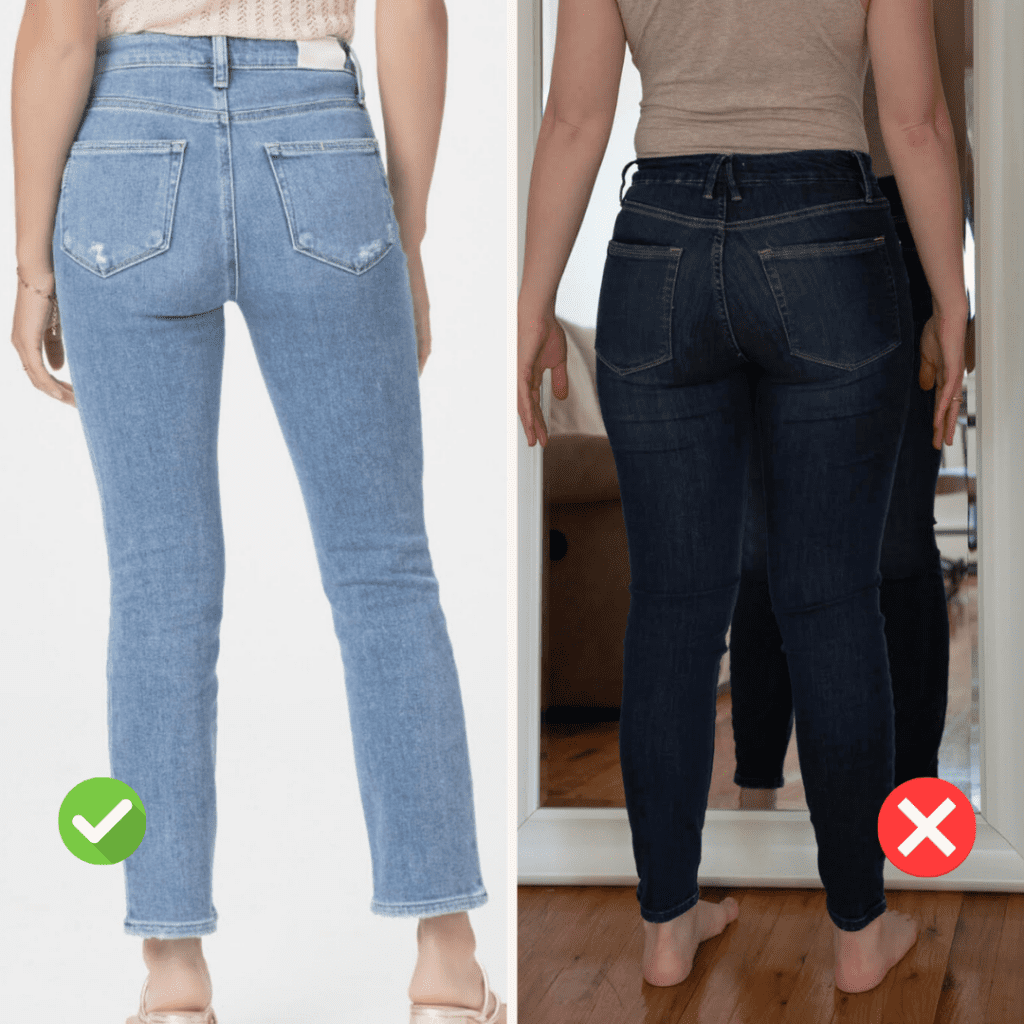 how to pick the perfect pair of jeans